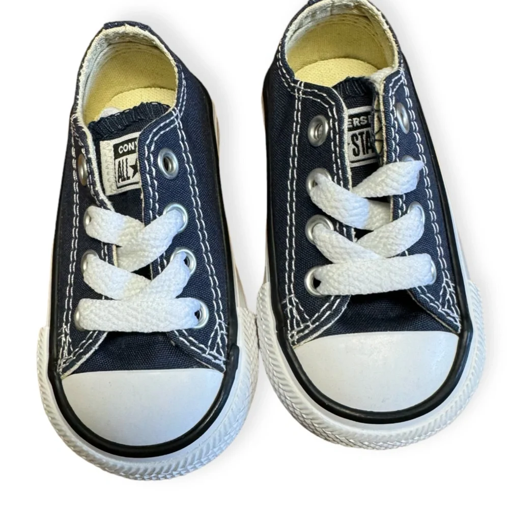 NIB Converse Chuck Taylor All Star Lo Sneaker - Baby / Toddler - Navy
